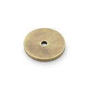 Alexander and Wilks - Circular Backplate - Antique Bronze - Diameter 30mm - AW895-30-ABZ - Choice Handles