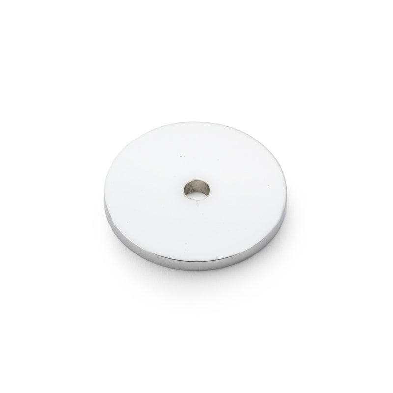 Alexander and Wilks - Circular Backplate - Polished Chrome - Diameter 30mm - AW895-30-PC