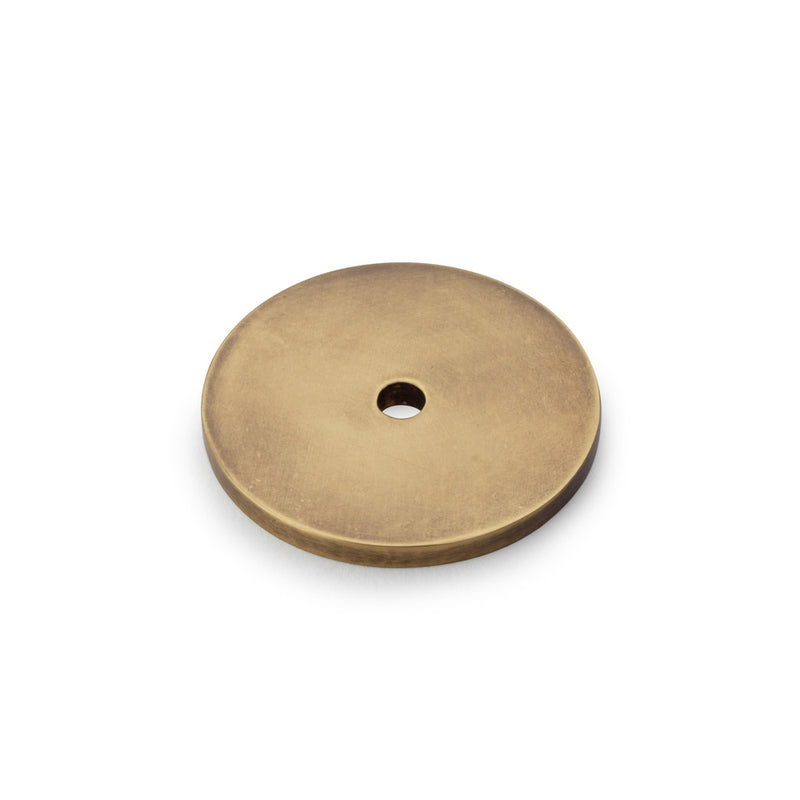 Alexander and Wilks - Circular Backplate - Antique Bronze - Diameter 35mm - AW895-35-ABZ