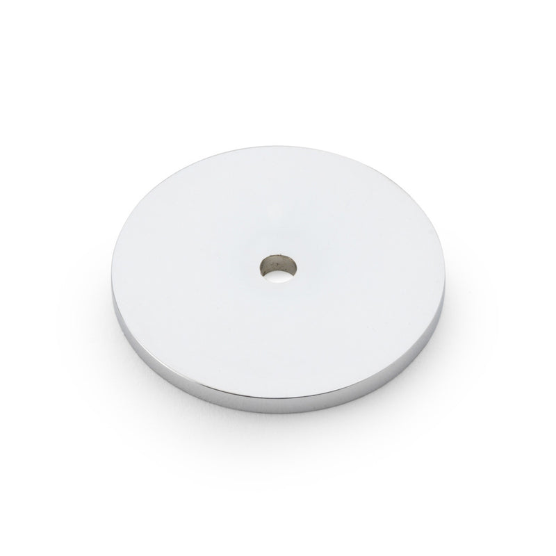 Alexander and Wilks - Circular Backplate - Polished Chrome - Diameter 40mm - AW895-40-PC