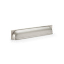 Alexander and Wilks - Quantock Cup Pull Handle - Satin Nickel - Centres 203mm - AW906SN - Choice Handles