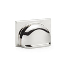 Alexander and Wilks - Quantock Cup Pull Handle - Polished Nickel - Centres 40mm - AW907PN - Choice Handles