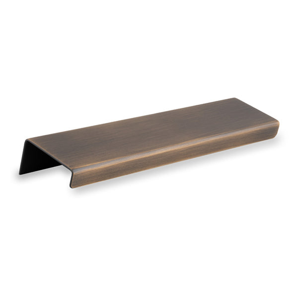 Alexander and Wilks - Tilly Finger Pull-Antique Brass-150mm - AW908-150-AB - Choice Handles