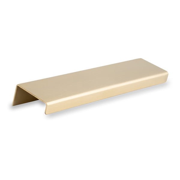 Alexander and Wilks - Tilly Finger Pull-Satin Brass PVD-150mm - AW908-150-SBPVD - Choice Handles