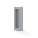 Alexander & Wilks Rectangular Flush Pull - 100X45mm-  Satin Chrome - AW911-100-SC - Choice Handles