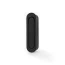 Alexander and Wilks Radius Sliding Door Edge Pull - Black - AW991BL - Choice Handles