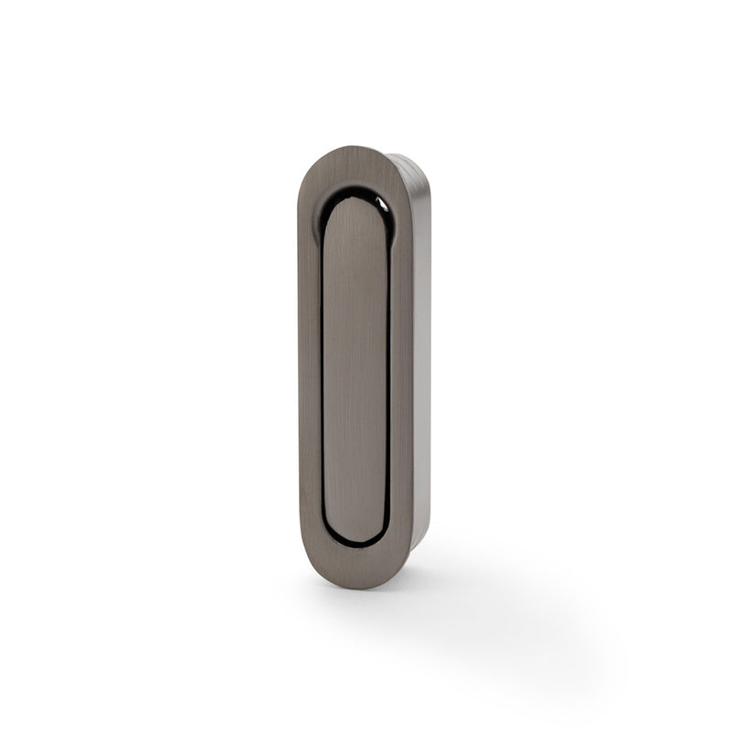 Alexander and Wilks - Radius Sliding Door Edge Pull - Dark Bronze PVD - AW991DBZPVD