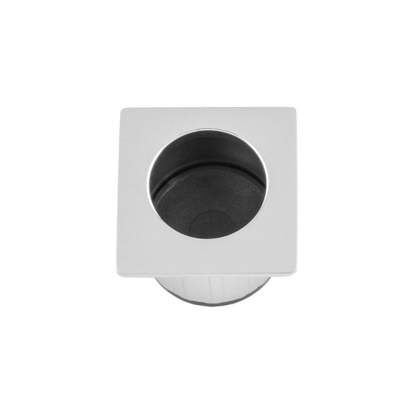 Alexander and Wilks - Sliding Door Finger Edge Pull (Square) Polished Chrome - AW993PC