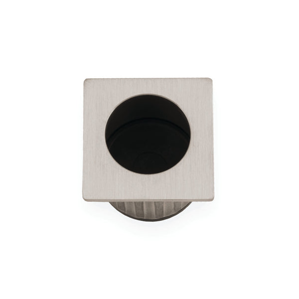 Alexander and Wilks - Sliding Door Finger Edge Pull (Square) Satin Nickel - AW993SN