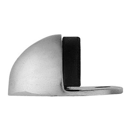 Carlisle Brass - Oval Floor Mounted Door Stop - Polished Chrome - AZ20CP - Choice Handles