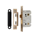 Eurospec - Easi-T Residential Bathroom Lock 65mm - Antique Brass - BAE5025AB - Choice Handles