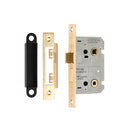 Eurospec - Easi-T Residential Bathroom Lock 65mm - Satin Brass - BAE5025SB - Choice Handles