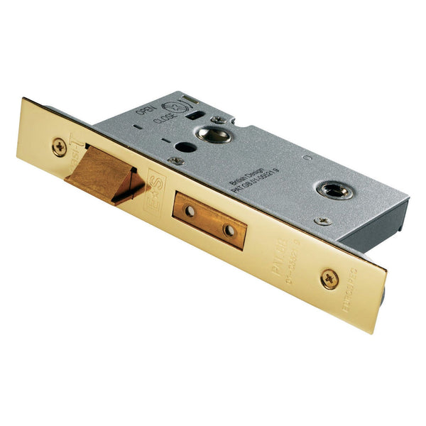 Eurospec - Bathroom Lock 64mm - PVD - BAS5025PVD - Choice Handles