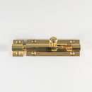 Carlisle Brass - Barrel Bolt 102mm - Polished Brass - BB3204 - Choice Handles