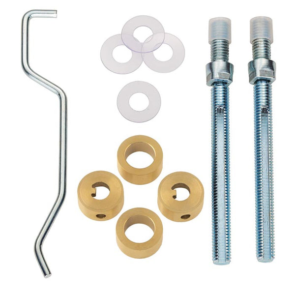 Eurospec - Back To Back Fixing Pack - 19mm Dia. Pull Handle - Satin PVD - BBF1019SPVD