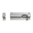 Eurospec - Straight Barrel Bolt 100mm x 38mm - Satin Stainless Steel - BBT1100SSS - Choice Handles