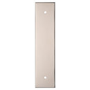 Carlisle Brass - 168 X 40mm Square Cabinet Hardware Backplate 128mm C/C - Polished Nickel - BP168PN - Choice Handles