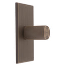 Carlisle Brass - Knurled Cylinder Knob on backplate 76mm - Antique Brass - BP702AB76AB - Choice Handles