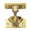 Carlisle Brass - Sash Fastener (Brighton Pattern) - Polished Brass - AA41 - Choice Handles