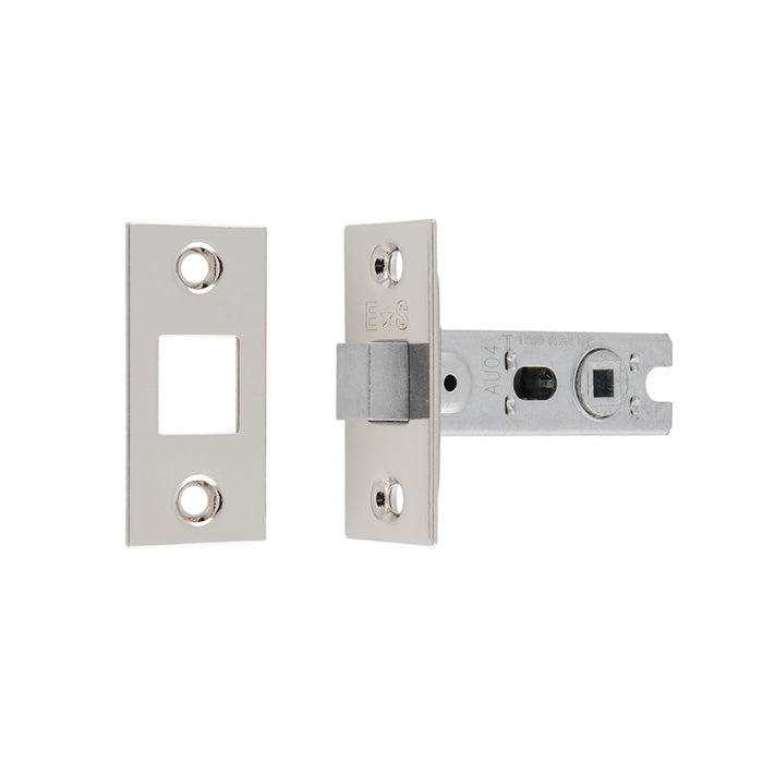Eurospec - Bolt-Through Tubular Deadbolt - Polished Nickel - 64mm - Polished Nickel - BTD25NP