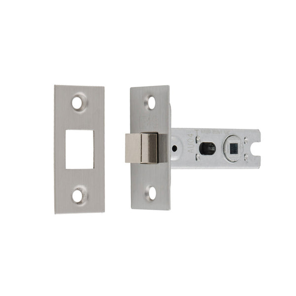 Eurospec - Bolt-Through Tubular Deadbolt - Satin Stainless Steel - 64mm - Satin Stainless Steel - BTD25SSS