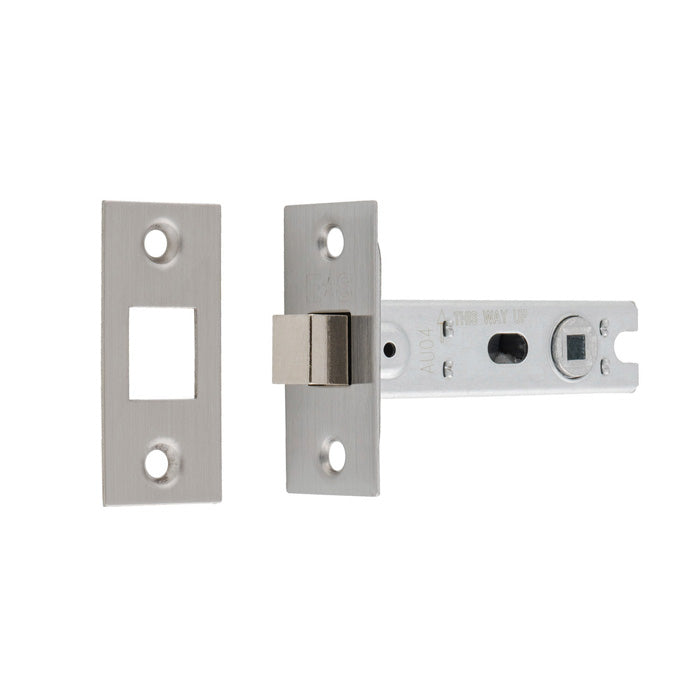 Eurospec - Bolt-Through Tubular Deadbolt - Satin Stainless Steel - 76mm - Satin Stainless Steel - BTD30SSS