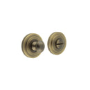 Burlington - Turns & Releases Inner 1 Stepped Rose - Antique Brass - BUR-80AB-52AB - Choice Handles