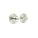 Burlington - Turns & Releases Inner 1 Reeded Rose - Satin Nickel - BUR-80SN-53SN - Choice Handles