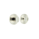 Burlington - Turns & Releases Inner 3 Reeded Rose - Polished Nickel - BUR-81PN-53PN - Choice Handles