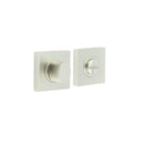 Burlington - Turns & Releases Inner 3 Square Plain Rose - Satin Nickel - BUR-81SN-150SN - Choice Handles