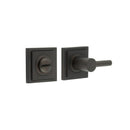 Burlington - Easy Turn & Release Square Stepped Rose - Dark Bronze - BUR-82DB-152DB - Choice Handles