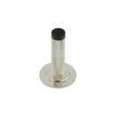 Burlington - Knurled Wall Mounted Doorstops Stepped Rose - Polished Nickel - BUR-968PN-973PN - Choice Handles