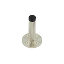 Burlington - Knurled Wall Mounted Doorstops Reeded Rose - Polished Nickel - BUR-968PN-974PN - Choice Handles