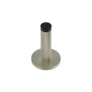 Burlington - Knurled Wall Mounted Doorstops Plain Rose - Satin Nickel - BUR-968SN-971SN - Choice Handles