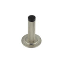 Burlington - Knurled Wall Mounted Doorstops Stepped Rose - Satin Nickel - BUR-968SN-973SN - Choice Handles