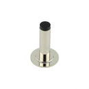 Burlington - Plain Wall Mounted Door Stops Stepped Rose - Polished Nickel - BUR-970PN-973PN - Choice Handles