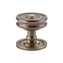 Burlington - Bloomsbury Mortice Door Knob Furniture - Antique Brass - BUR101AB - Choice Handles