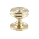 Burlington - Bloomsbury Mortice Door Knob Furniture - Satin Brass - BUR101SB - Choice Handles