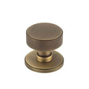 Burlington - Westbourne Mortice Knob - Antique Brass - BUR102AB - Choice Handles