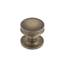 Burlington Berkeley 40mm Cupboard Knob - Antique Brass - BUR110AB - Choice Handles