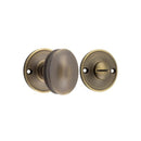 Frelan - Burlington Berkely & Bloomsbury 40mm Bathroom Turn & Release - Antique Brass - BUR120AB - Choice Handles