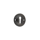 Burlington Berkely & Bloomsbury - 40mm Std Keyway Escutcheon - Dark Bronze - BUR121DB - Choice Handles