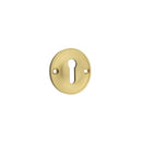 Burlington Berkely & Bloomsbury - 40mm Std Keyway Escutcheon - Satin Brass - BUR121SB - Choice Handles