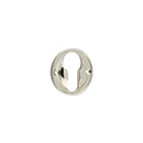 Burlington Berkely & Bloomsbury - 40mm Euro Keyway Escutcheon - Polished Nickel - BUR122PN - Choice Handles