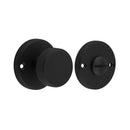 Burlington Westbourne Knurled Turn & Release Black - BUR180MB - Choice Handles