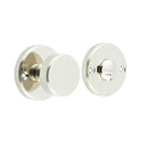 Burlington - Westbourne Knurled Turn and Release - Polished Nickel - BUR180PN - Choice Handles