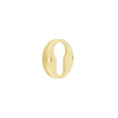 Burlington - 40mm Westbourne Euro Escutcheon - Satin Brass - BUR181SB - Choice Handles