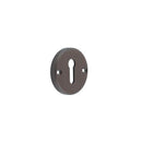 Burlington - 40mm Westbourne Standard Key Escutcheon - Dark Bronze  - BUR182DB - Choice Handles