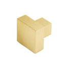 Burlington Trafalgar Square Cupboard Knob - Satin Brass - BUR201SB - Choice Handles