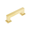 Burlington - Trafalgar 96mm Cabinet Handle - Satin Brass - BUR210SB - Choice Handles